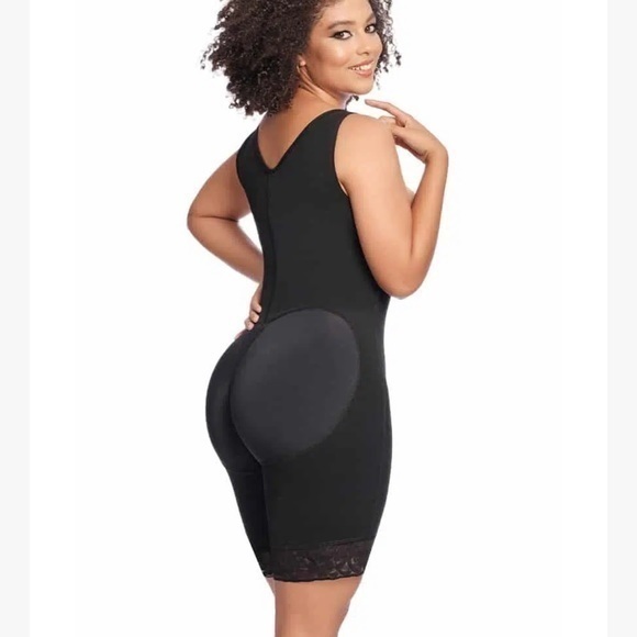Wonderfit mid leg Body Shaperblack
